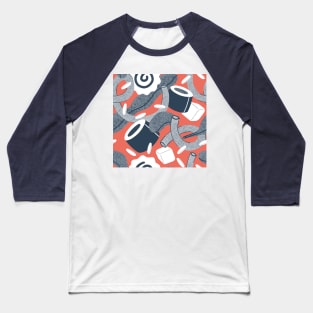 Flying Sushi Baseball T-Shirt